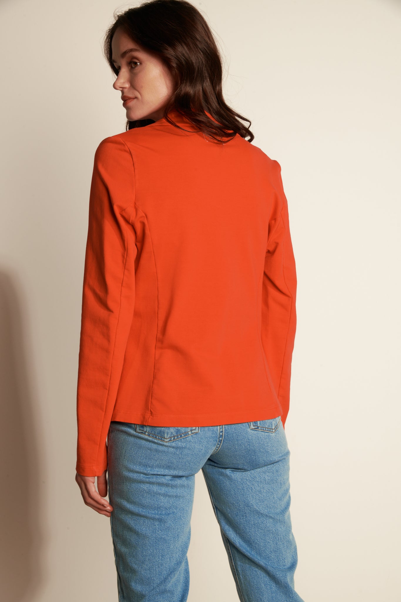 BLAZER MOLLETON ADELIA ORANGE