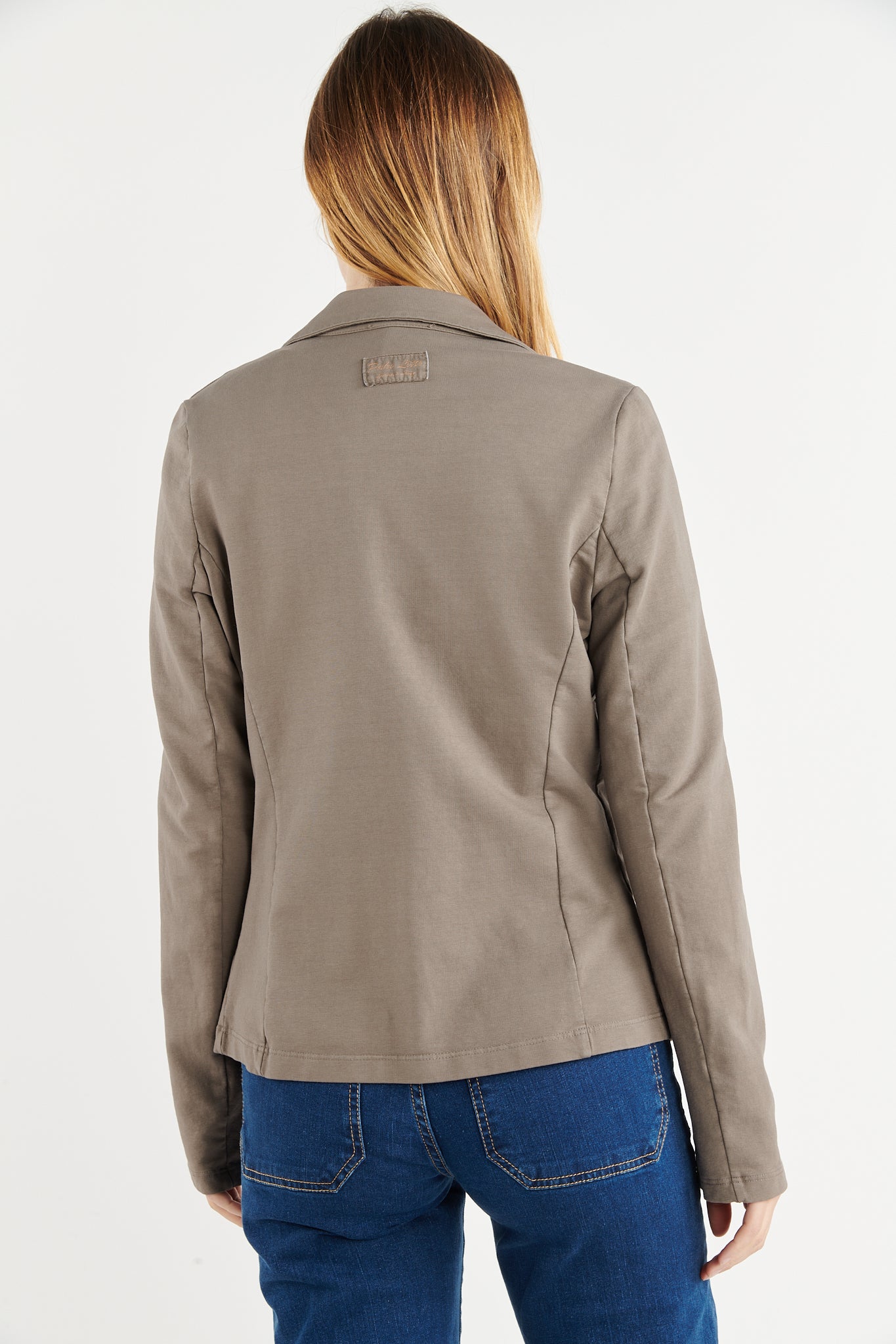 BLAZER MOLLETON ADELIA TAUPE