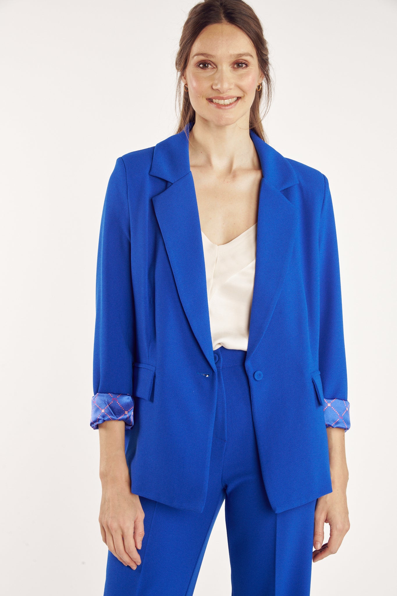 BLAZER AMPLE CÉSAR BLEU SAPHIR