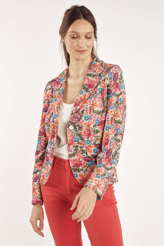 BLAZER IMPRIMÉ SALVADOR TROPICAL