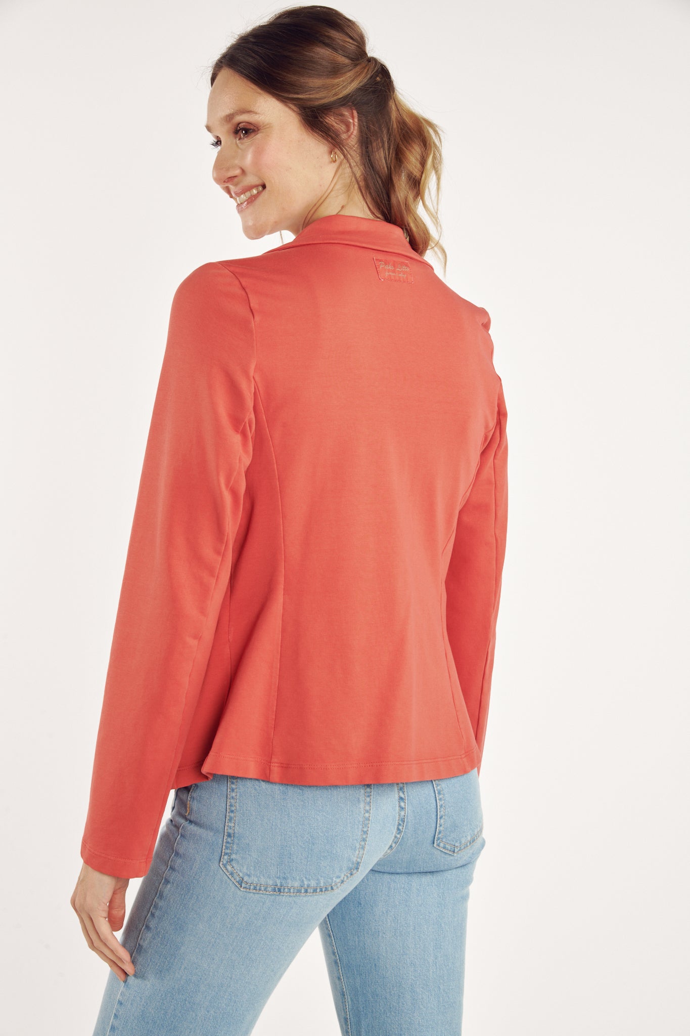 BLAZER MOLLETON ADELIA CORAIL