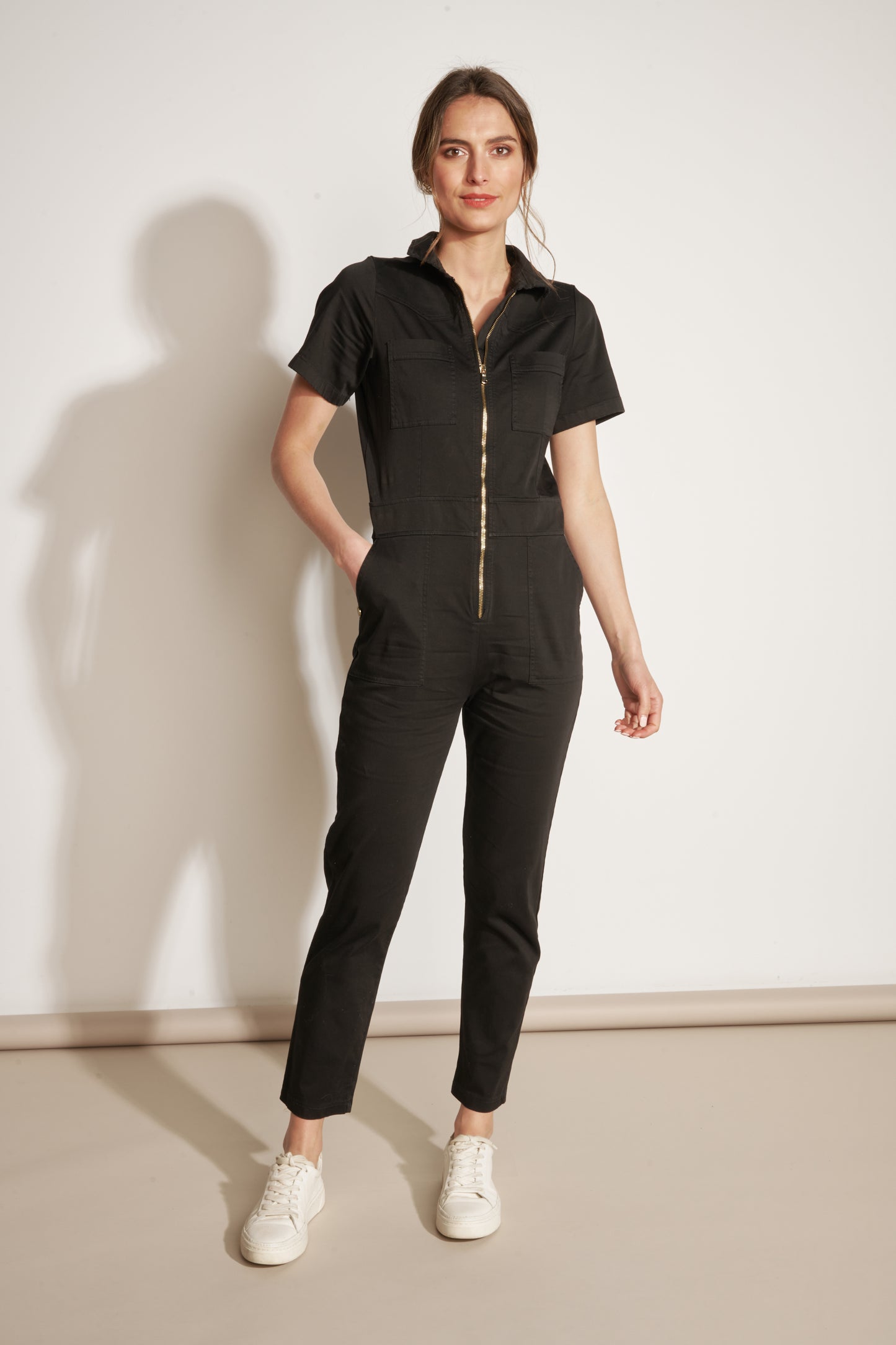 ADONIS BLACK JUMPSUIT