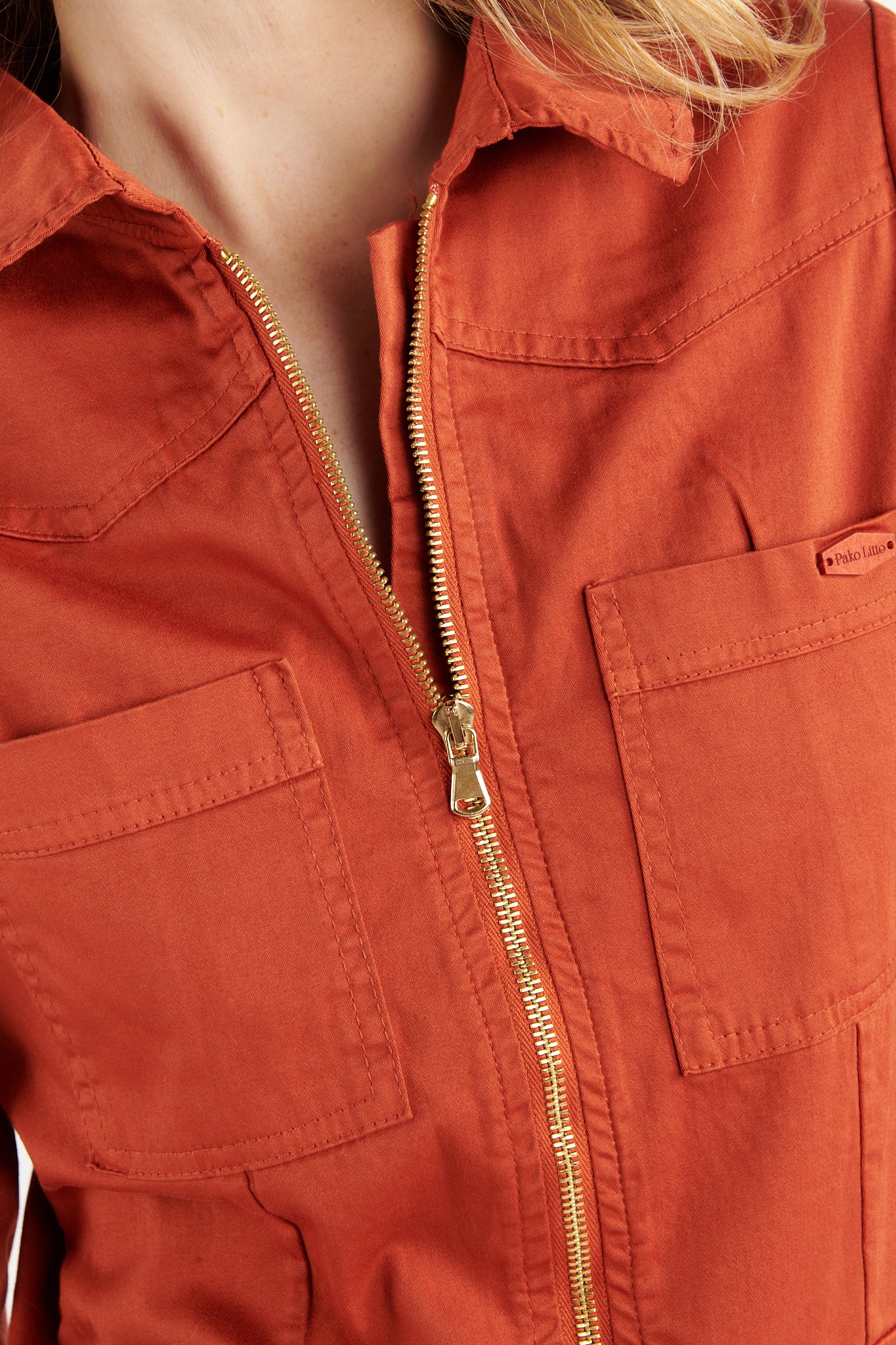 COMBINAISON PANTALON BARCLAY ORANGE BRULÉ