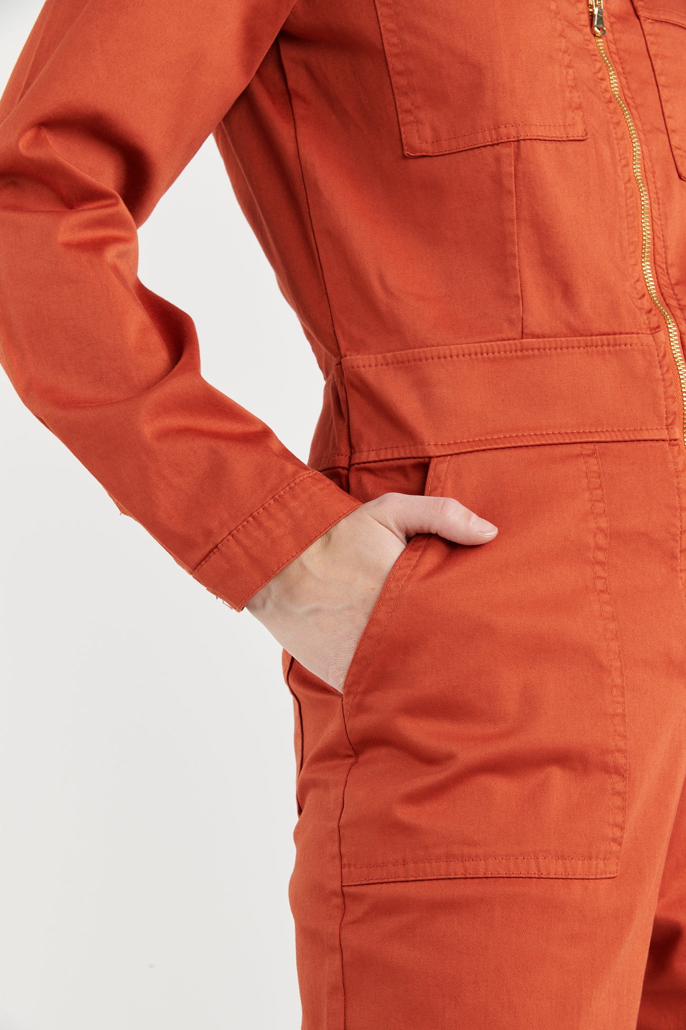 COMBINAISON PANTALON BARCLAY ORANGE BRULÉ