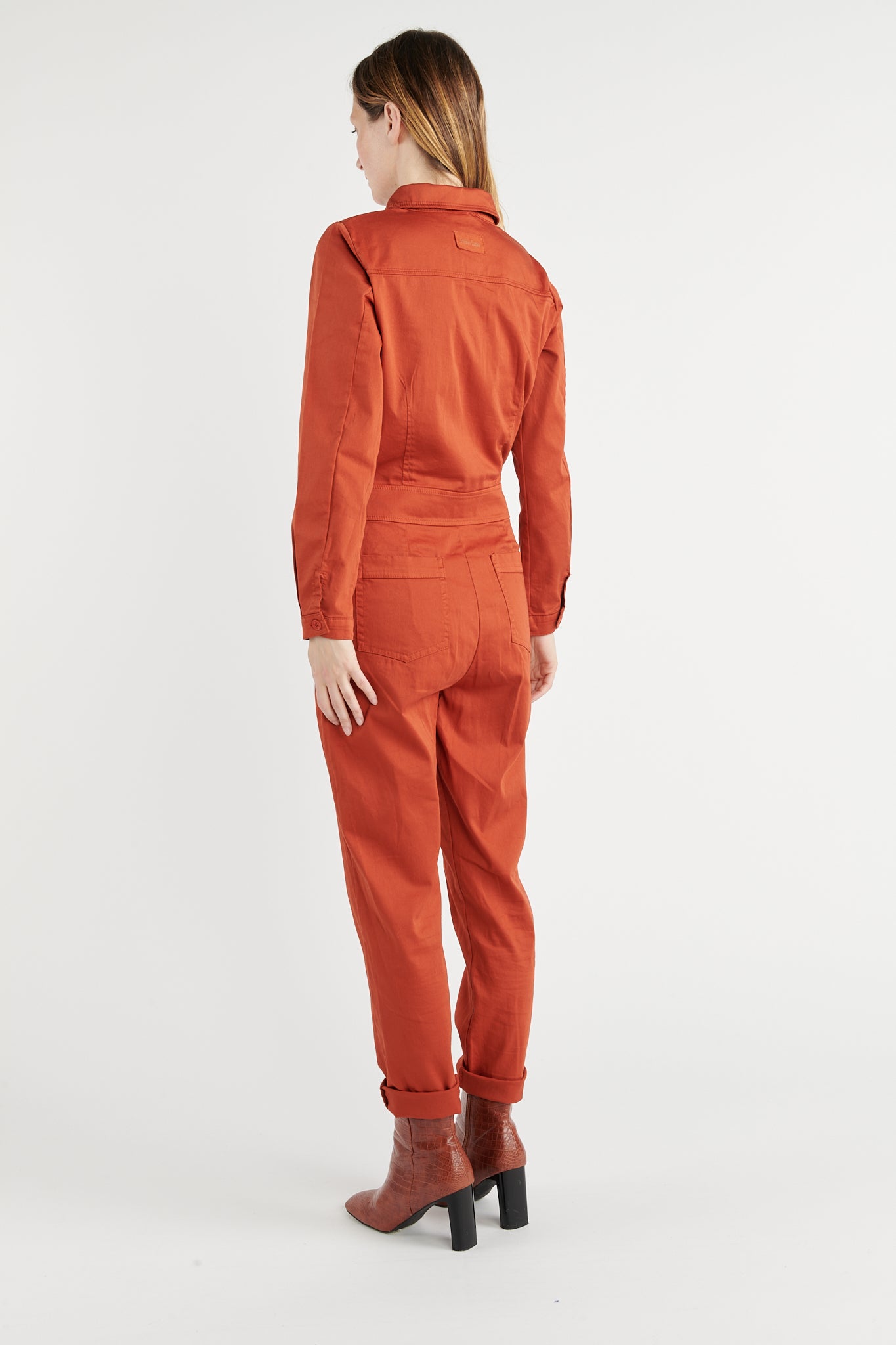 COMBINAISON PANTALON BARCLAY ORANGE BRULÉ