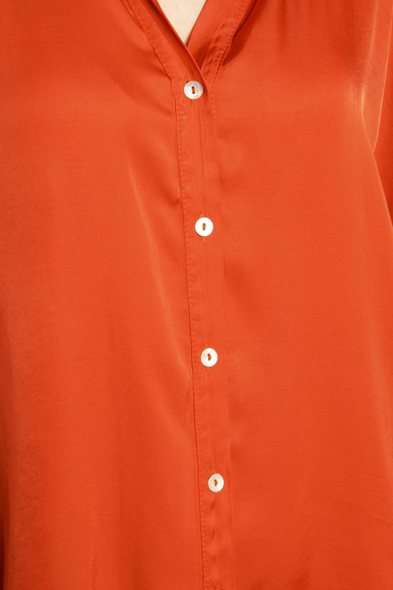 OVER SLIKY SHIRT (FA662C05Q) - ORANGEDE