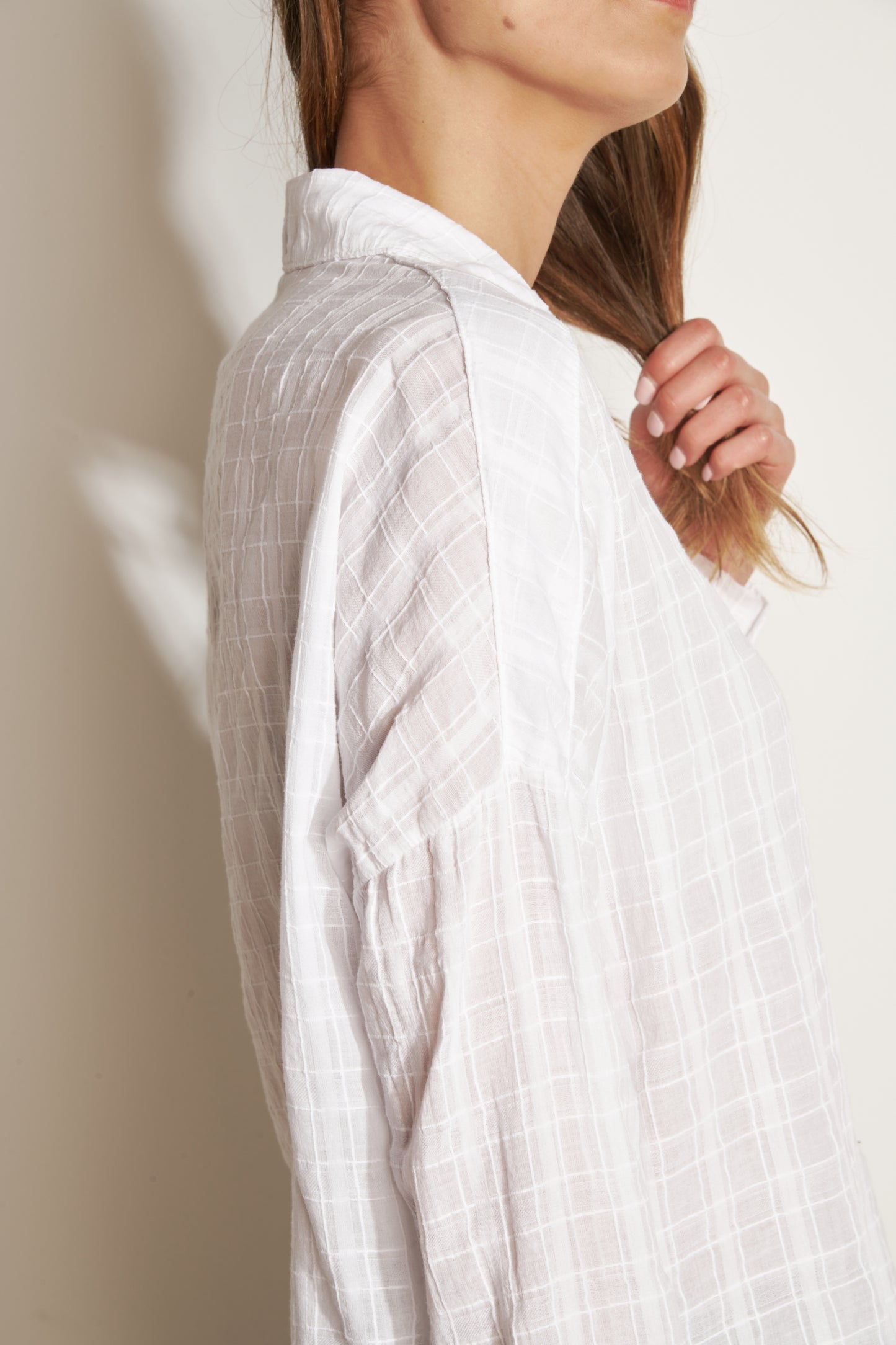 ADDISON LOOSE SHIRT WHITE