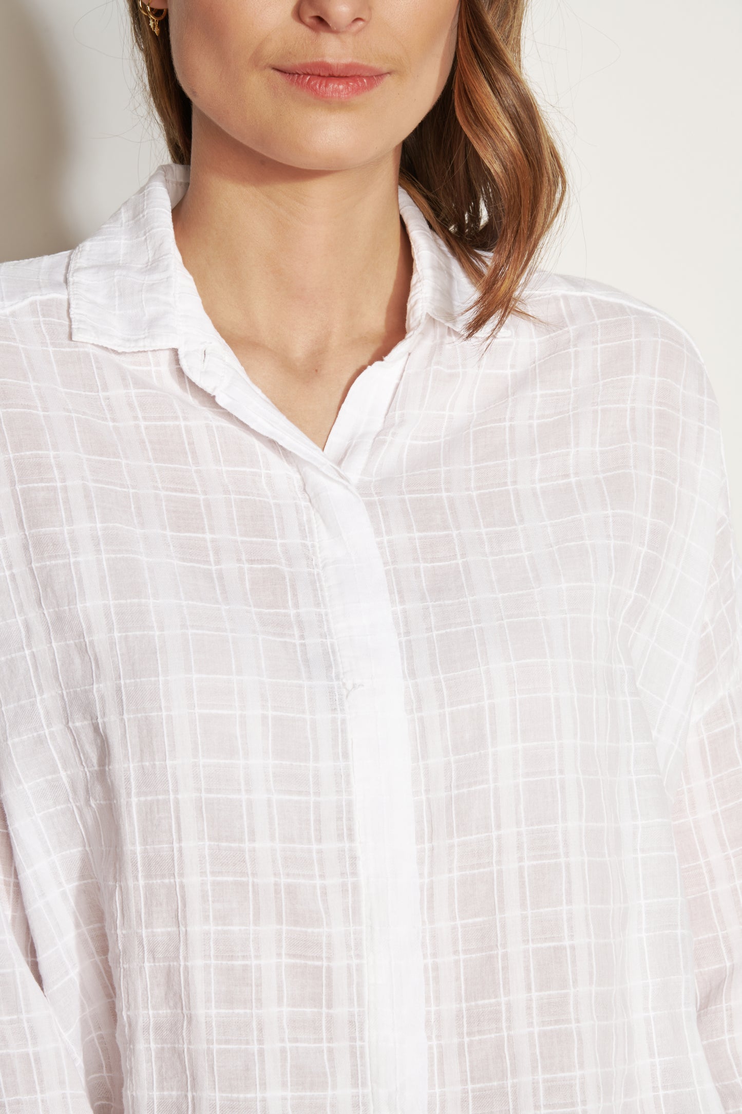 ADDISON LOOSE SHIRT WHITE