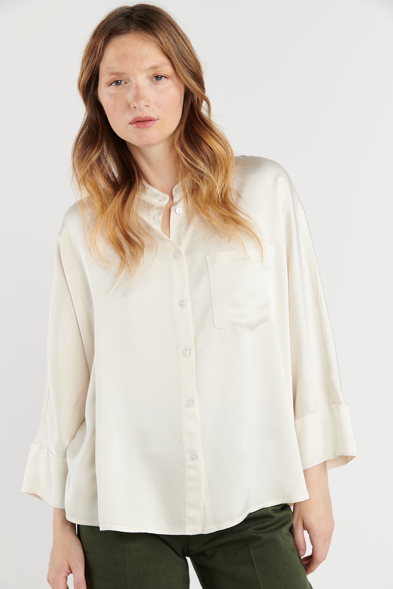 CHEMISE OVERSIZE BECCA NATUREL