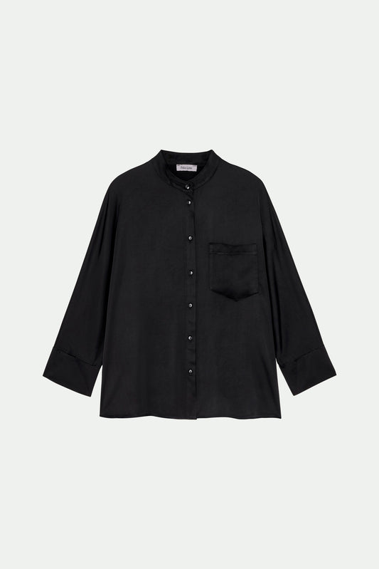 CHEMISE OVERSIZE BECCA NOIRE