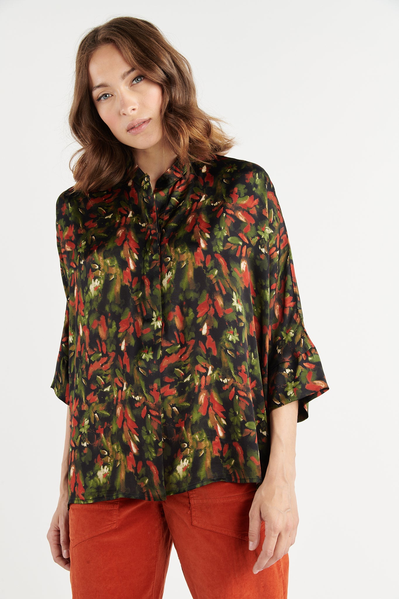 CHEMISE BATISTA CAMOUFLEUR VERT