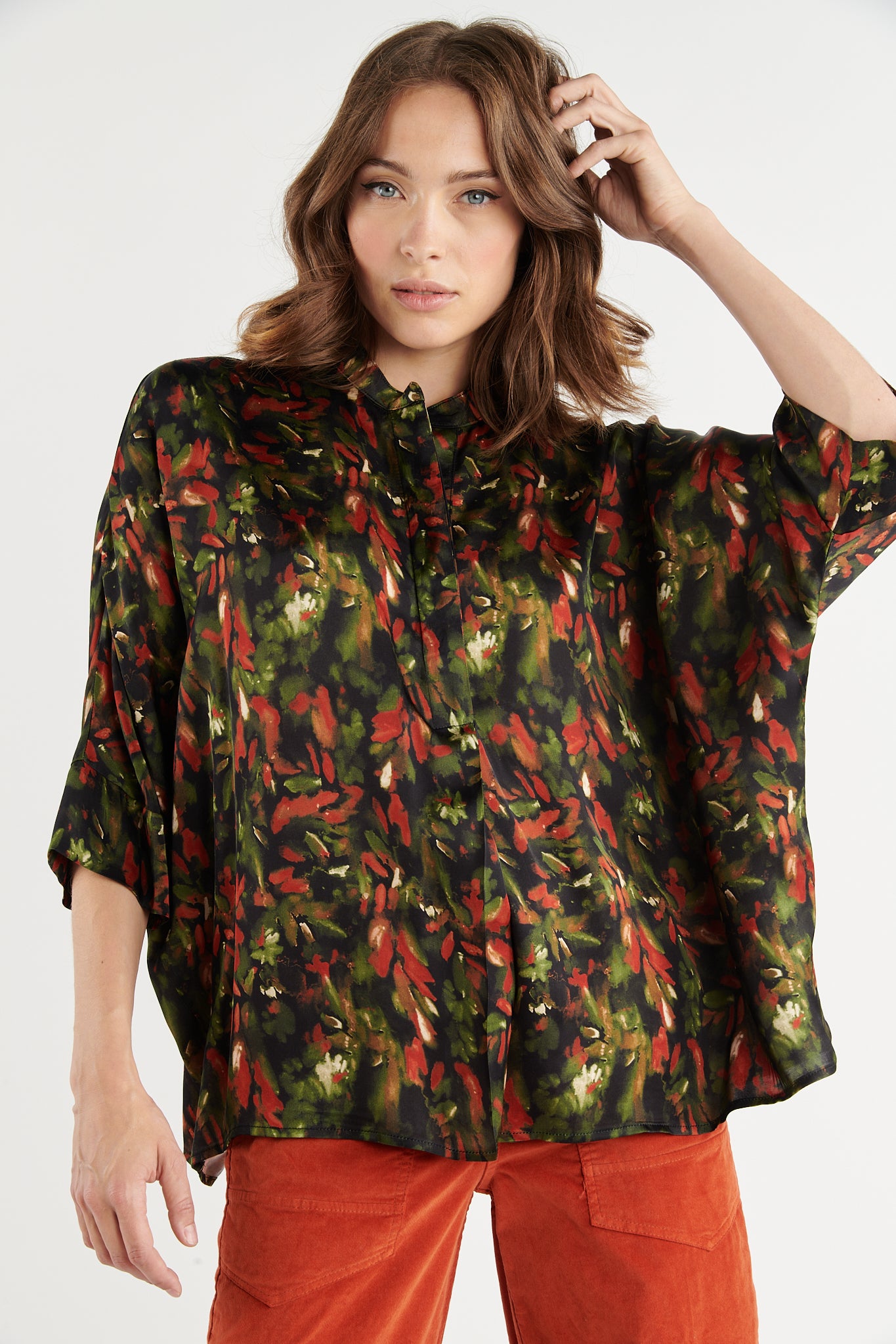 CHEMISE BATISTA CAMOUFLEUR VERT