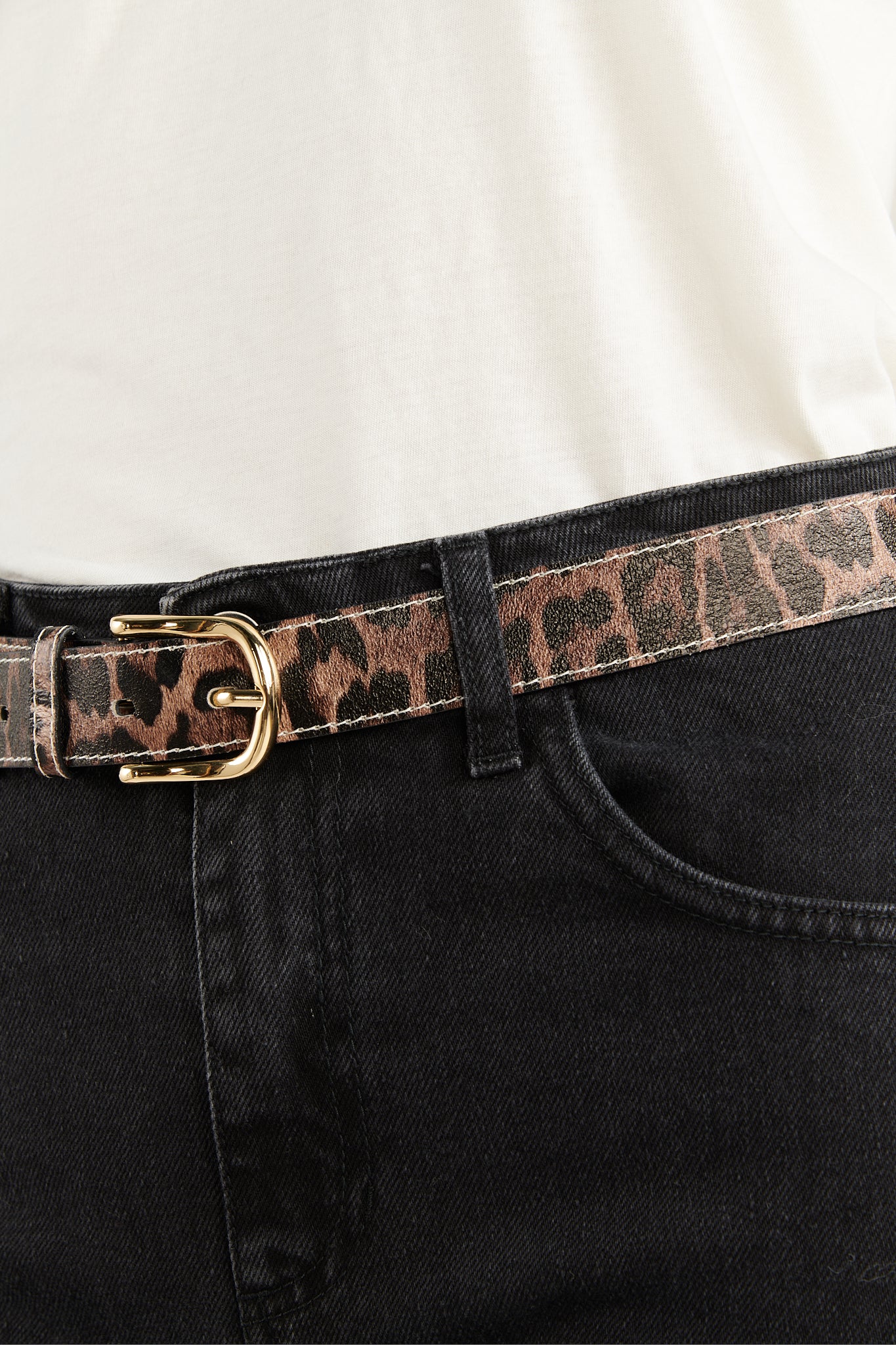 CEINTURE BAUDRY LÉOPARD