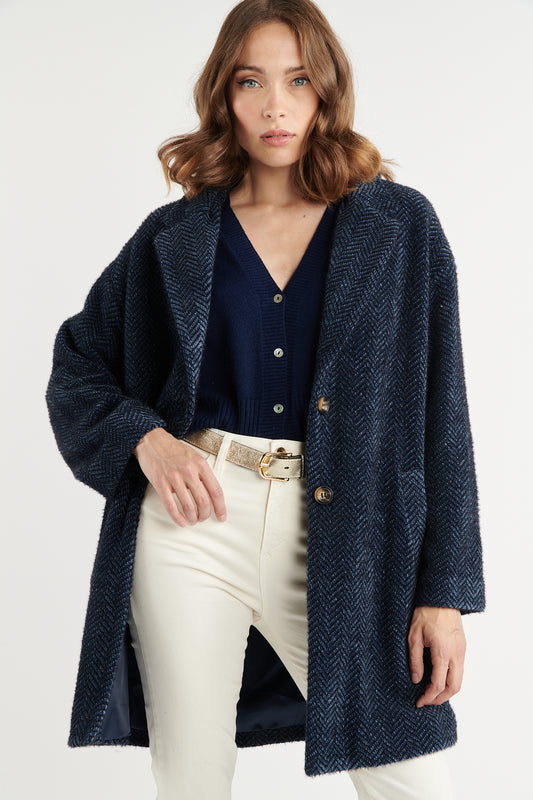 MANTEAU BETTY MARINE