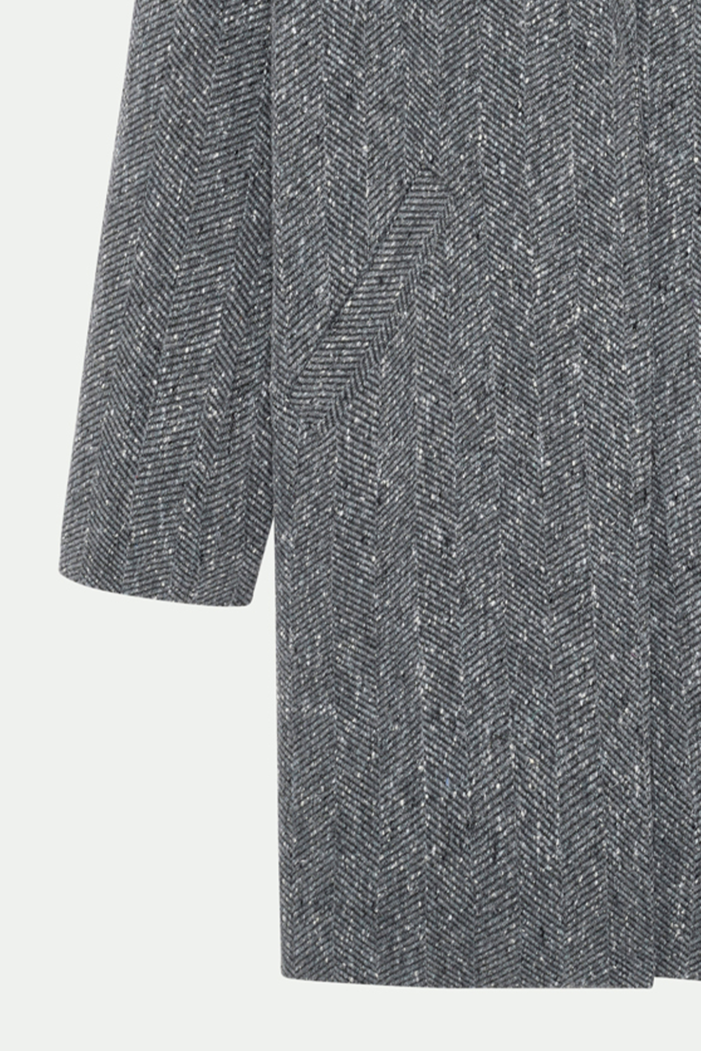 MANTEAU CHEVRON BALDWIN GRIS