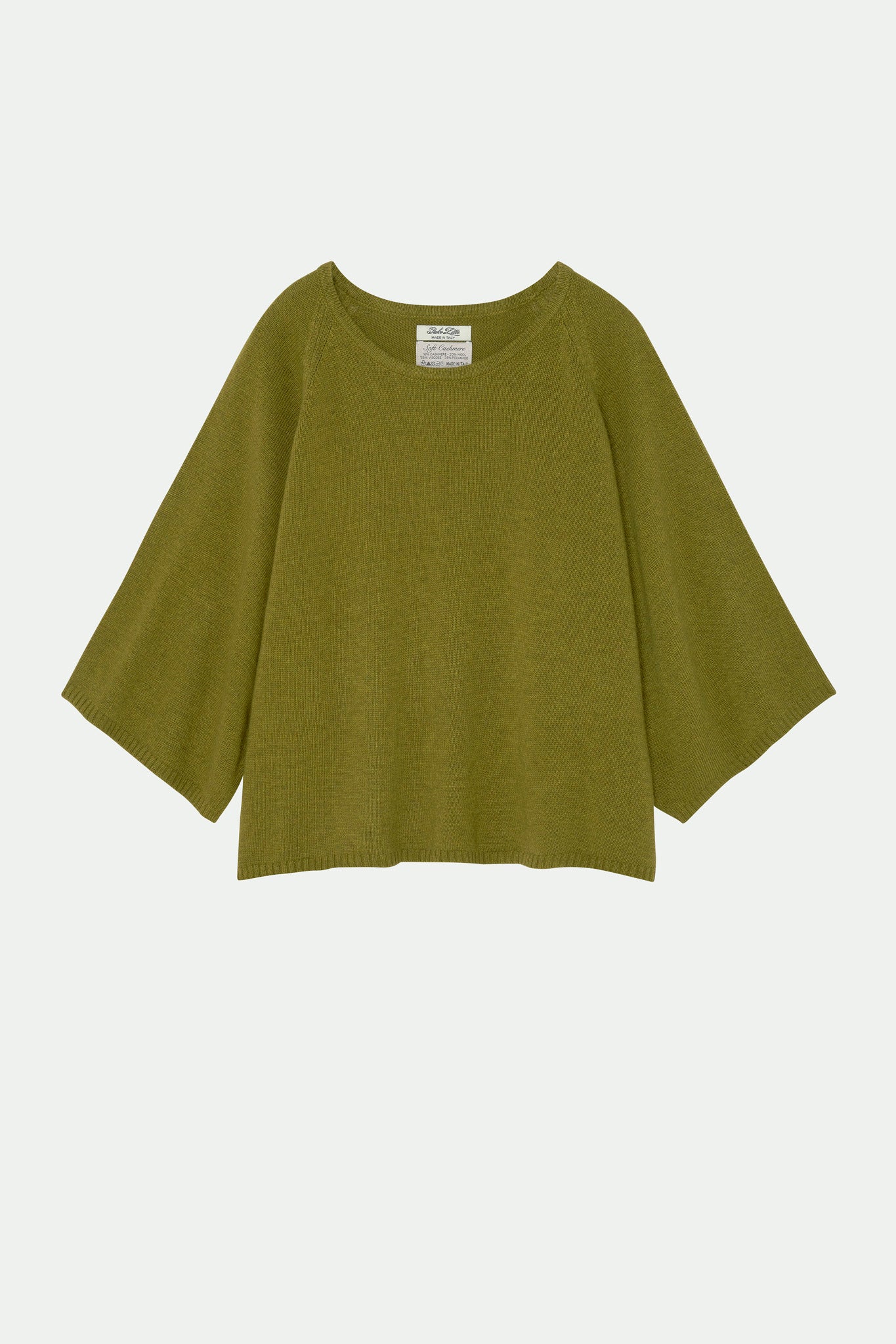 PULL COURT OVERSIZE SÉLENA GOLD OLIVE