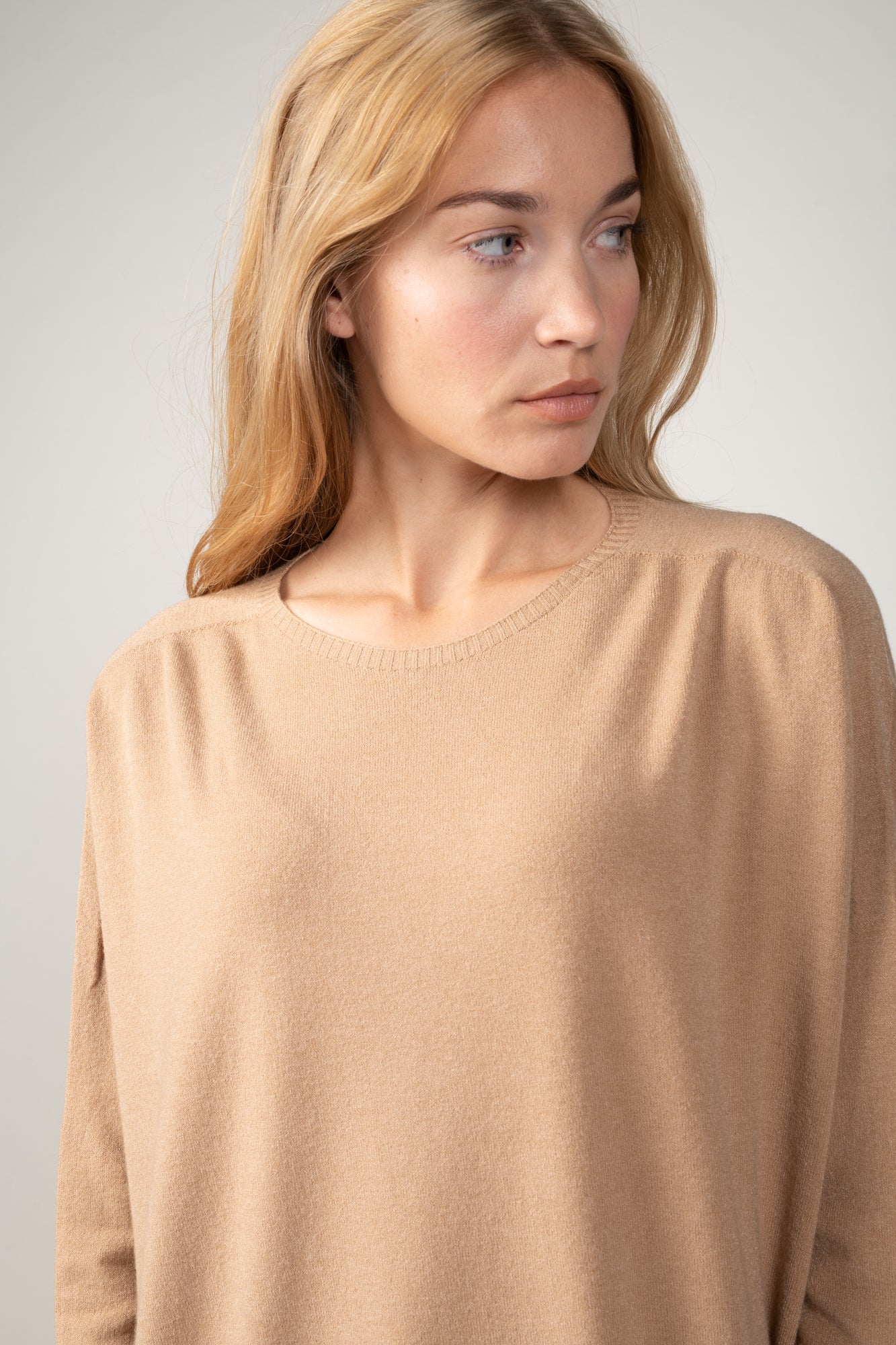 PULL MAXI OVER HENRI CAMEL