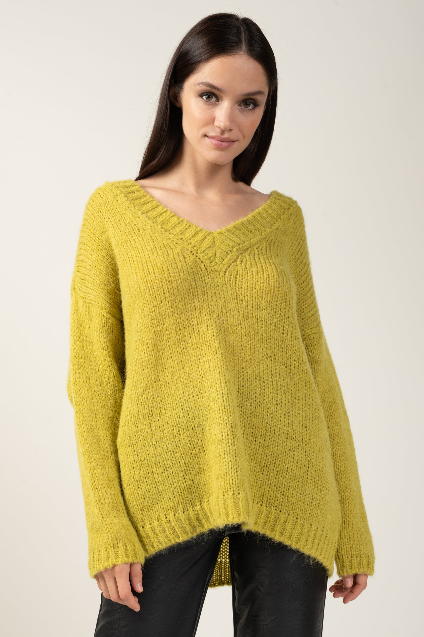 PULL AMPLE UNI REGINA LIME