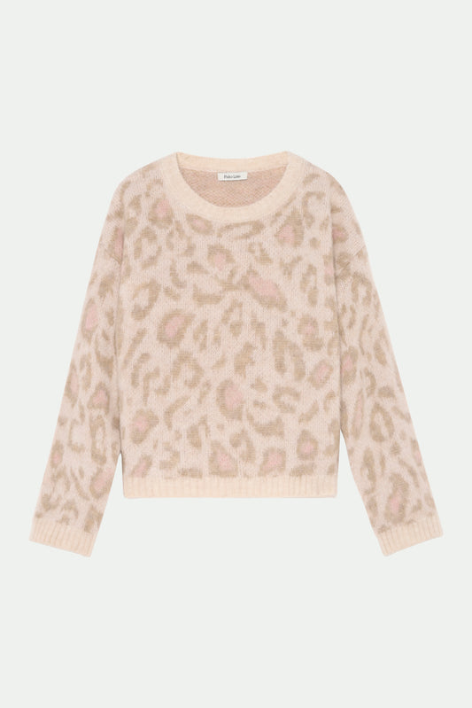 PULL LÉOPARD PASTEL BRIDGET