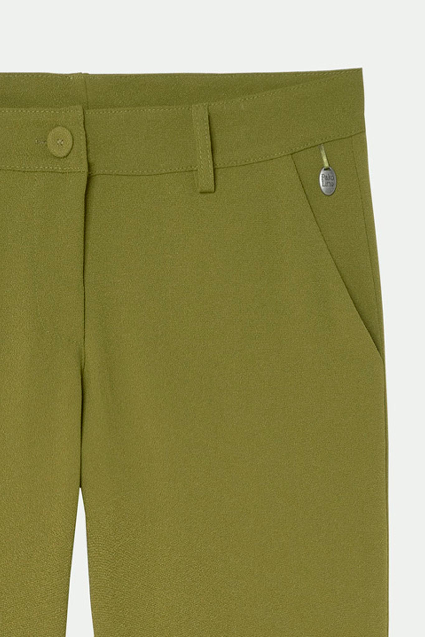 PANTALON 7/8ÈME CIGARETTE AUGUSTIN GOLD OLIVE