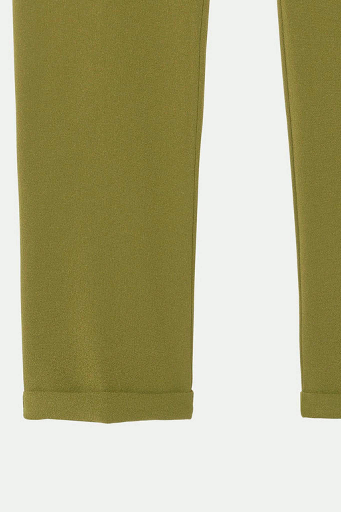 PANTALON 7/8ÈME CIGARETTE AUGUSTIN GOLD OLIVE