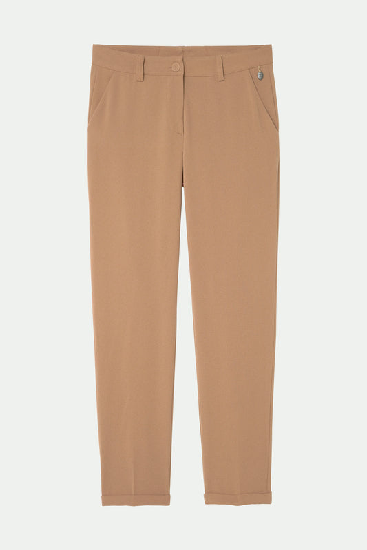 PANTALON 7/8ÈME CIGARETTE AUGUSTIN CAMEL