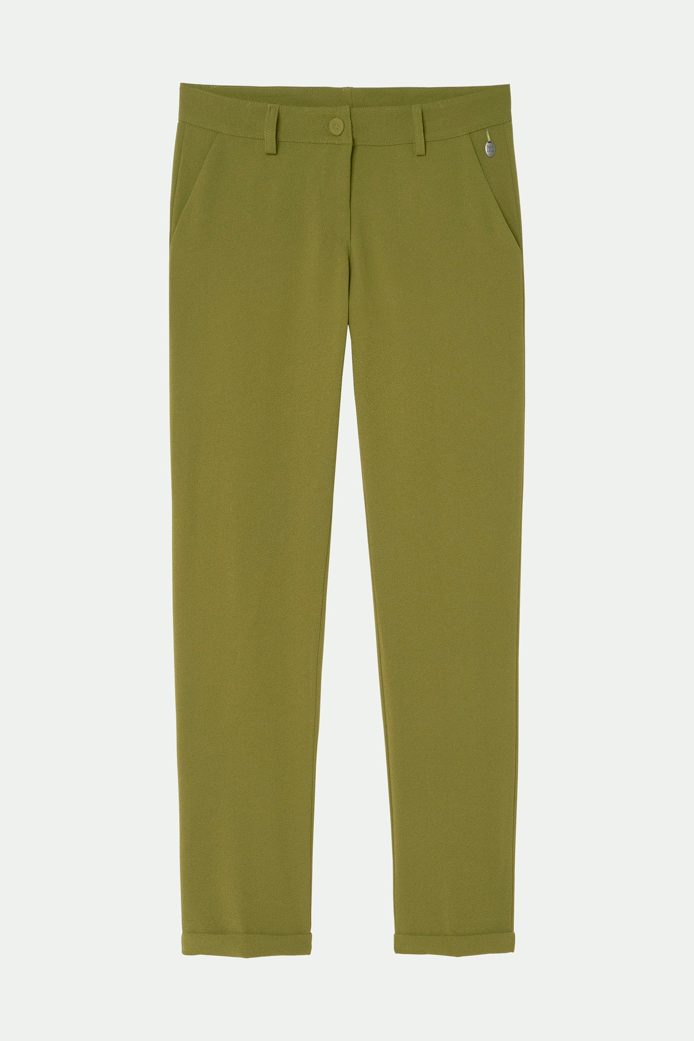 PANTALON 7/8ÈME CIGARETTE AUGUSTIN GOLD OLIVE