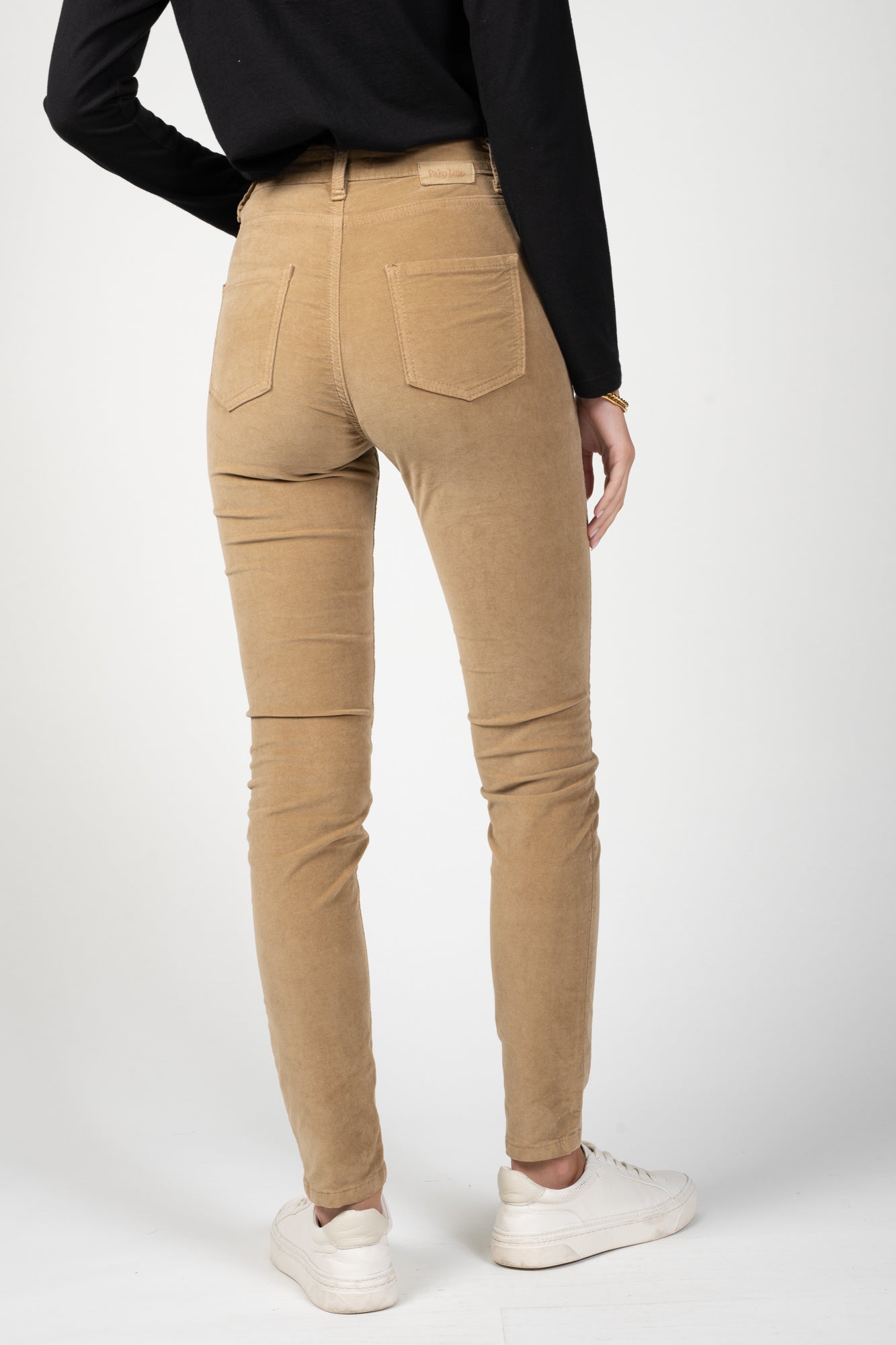 PANTALON 5 POCHES VELOURS DAVID CAMEL