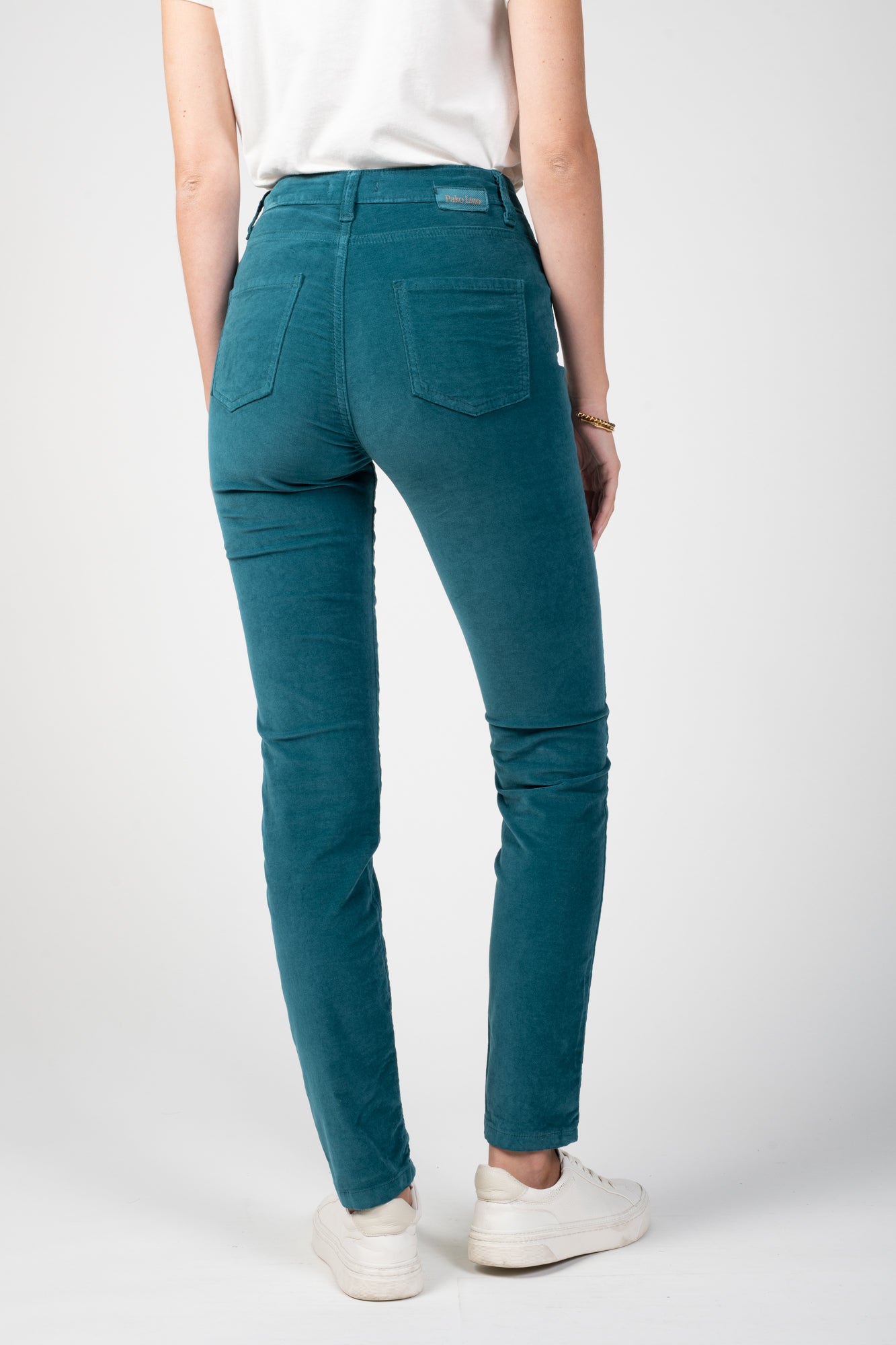 PANTALON 5 POCHES VELOURS DAVID CANARD