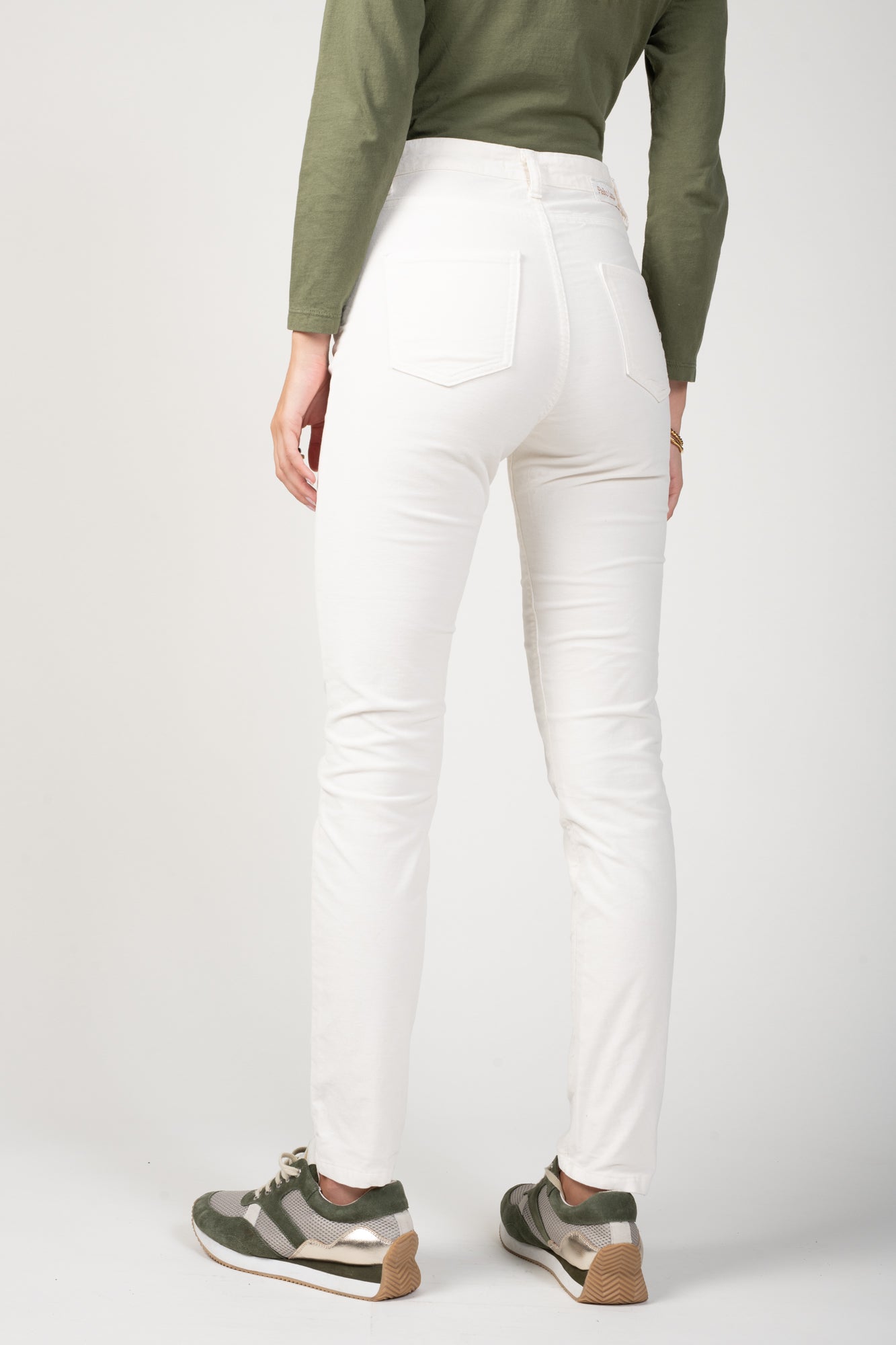 PANTALON 5 POCHES VELOURS DAVID NATUREL