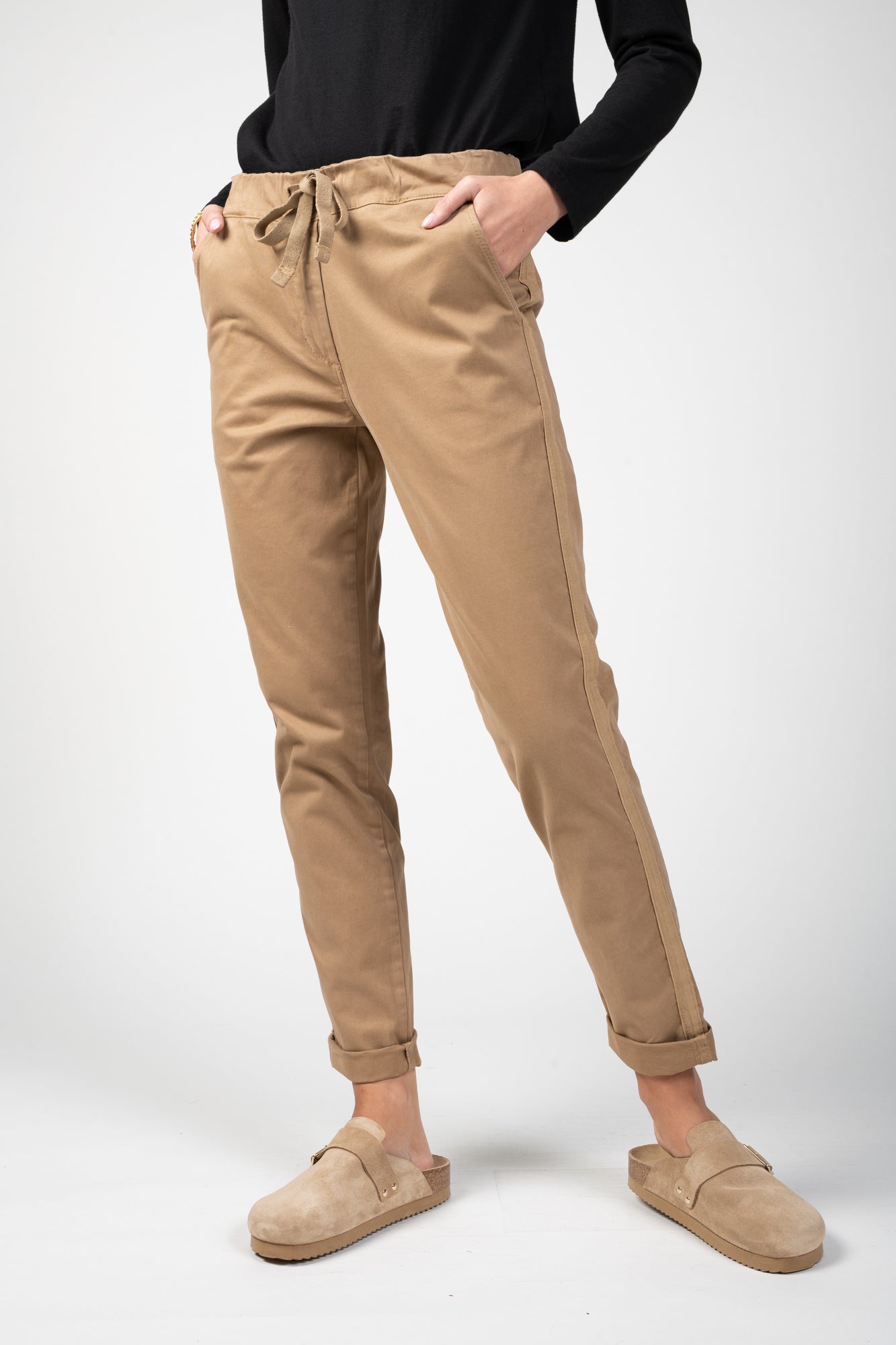 CHINO JOGG VINCENT CAMEL