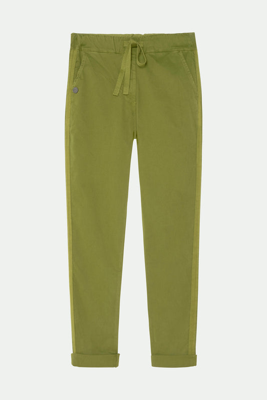 CHINO JOGG VINCENT GOLD OLIVE