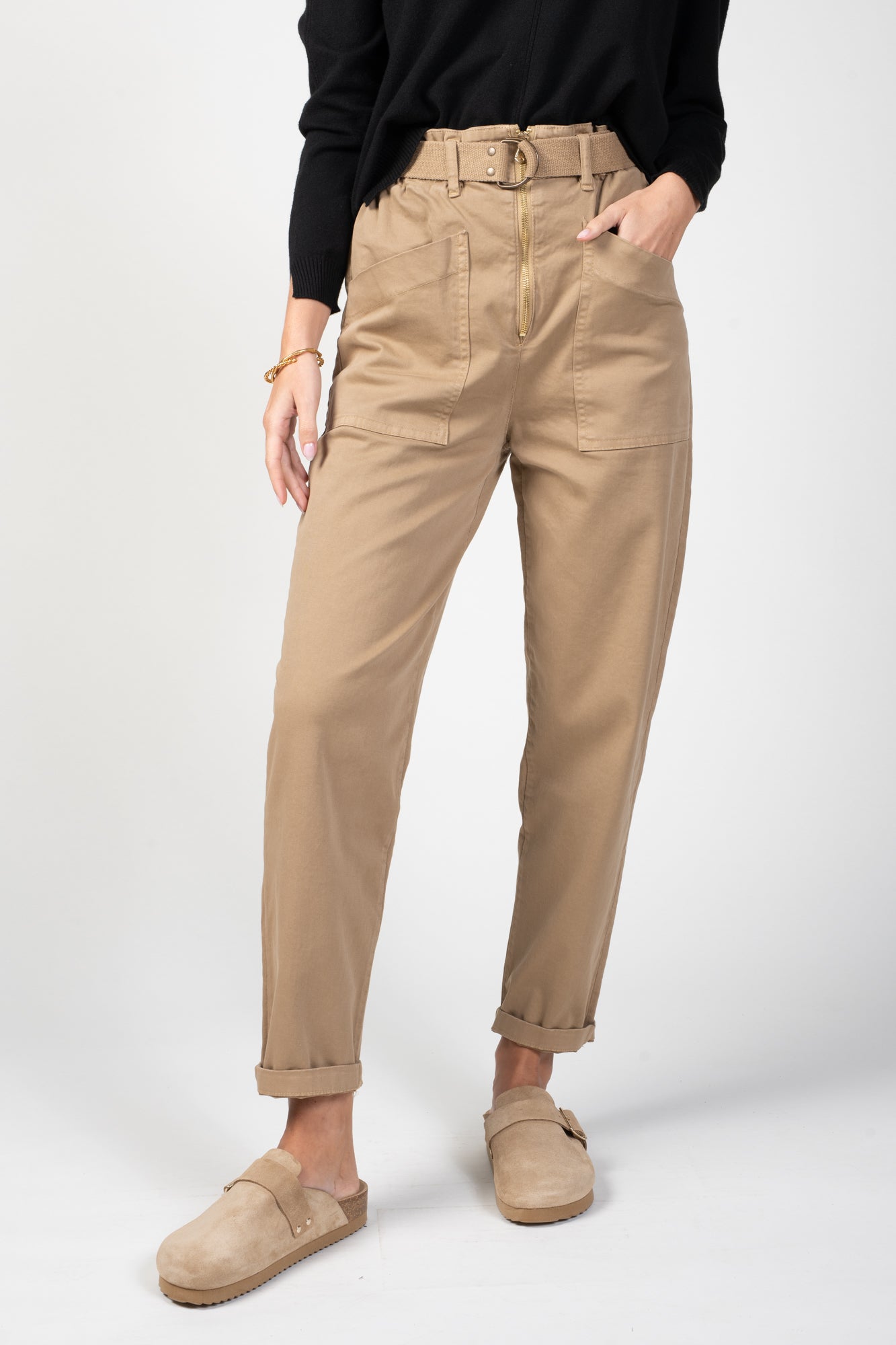 PANTALON BAROUDEUR LINCOLN CAMEL