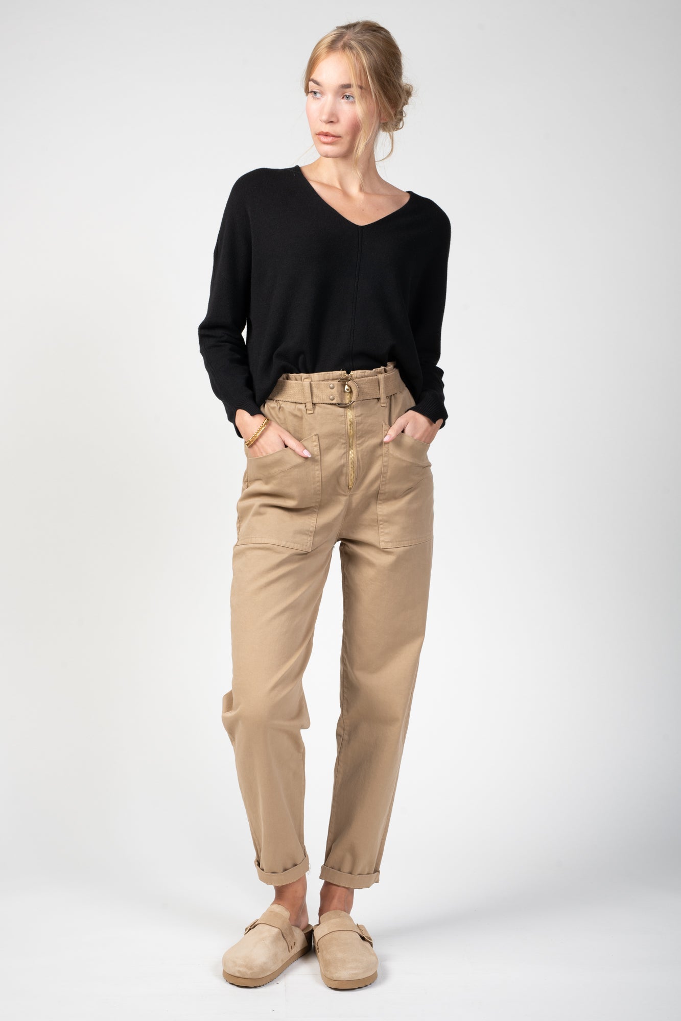 PANTALON BAROUDEUR LINCOLN CAMEL