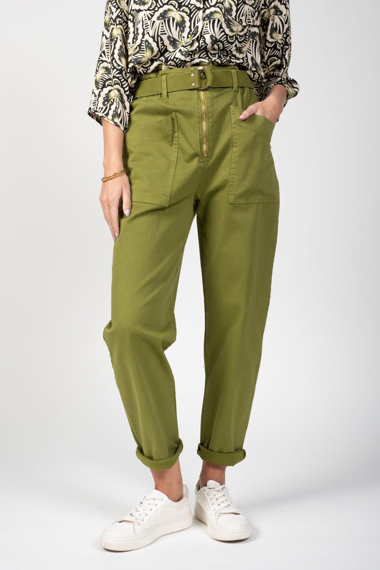 PANTALON BAROUDEUR LINCOLN GOLD OLIVE