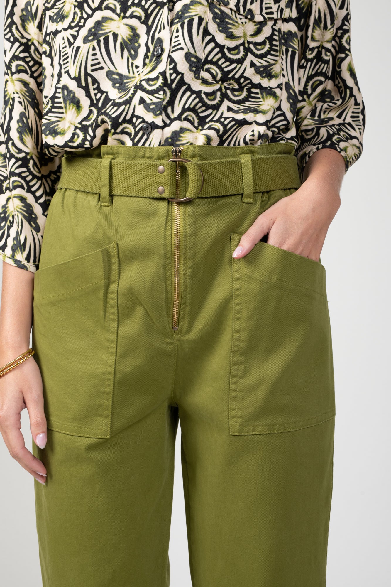 PANTALON BAROUDEUR LINCOLN GOLD OLIVE