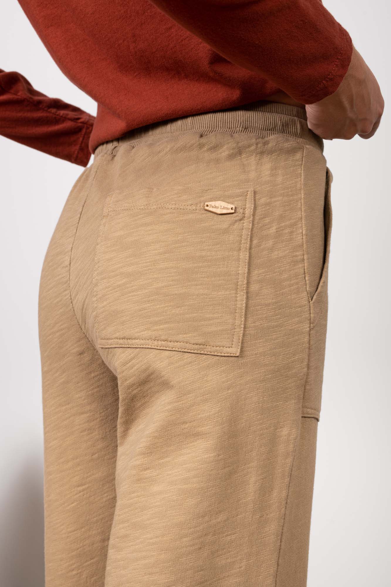 PANTALON ÉVASÉ BAPTISTE COTON ORGANIQUE CAMEL