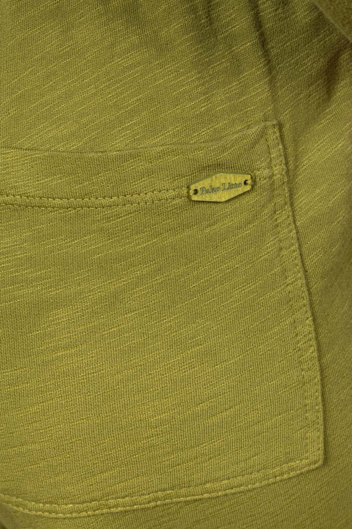 PANTALON ÉVASÉ BAPTISTE COTON ORGANIQUE GOLD OLIVE