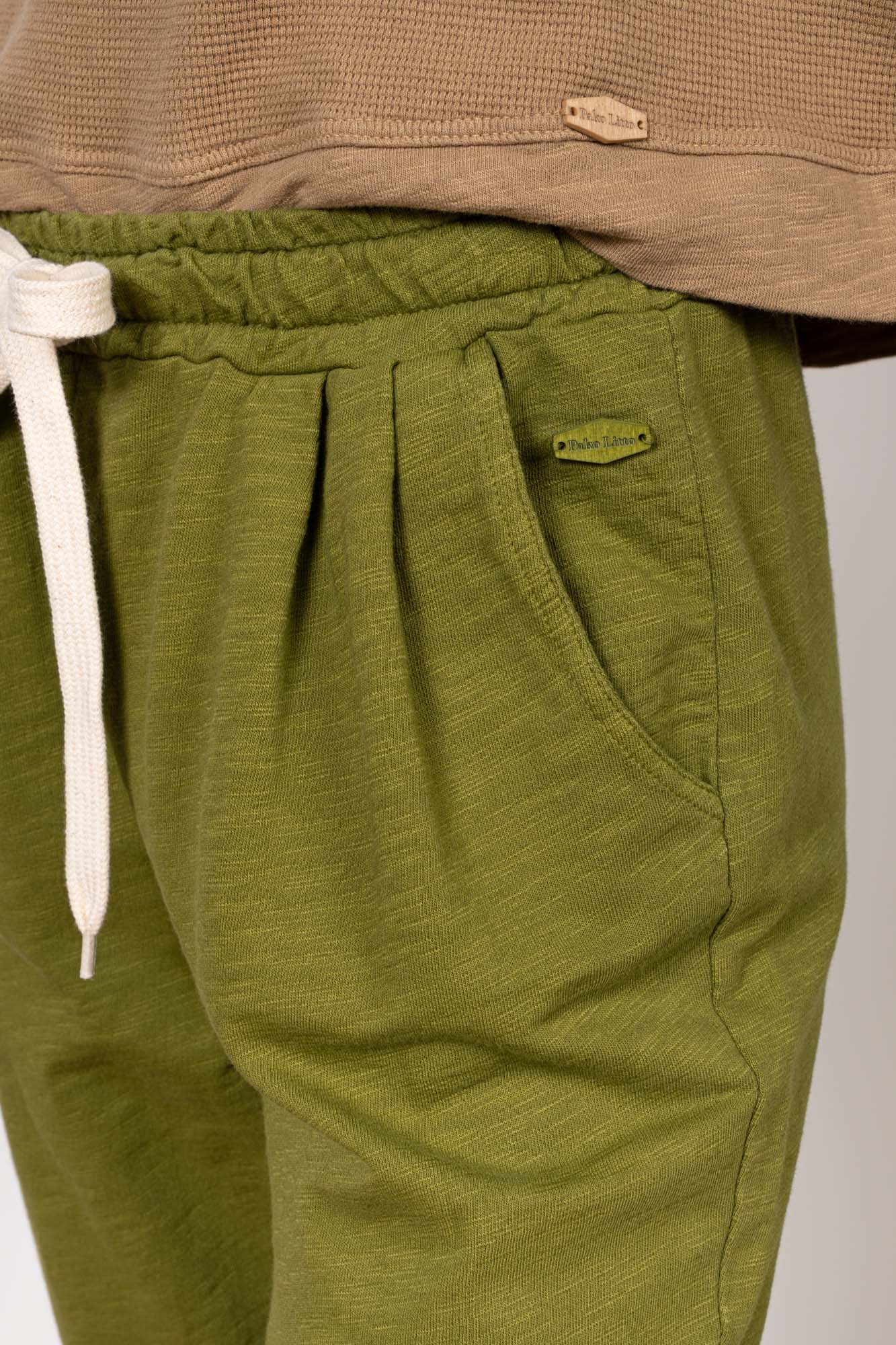 JOGGING COTON ORGANIQUE GABIN GOLD OLIVE