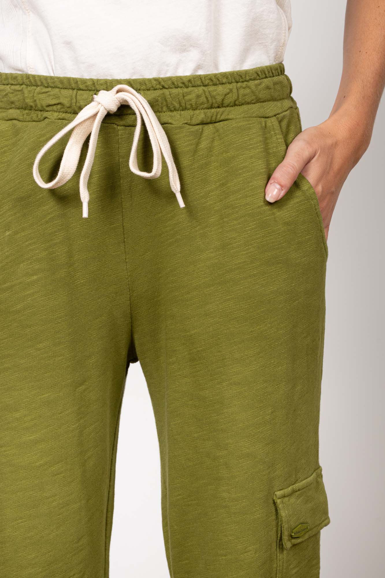 PANTALON CARGO ROMEO ORGANIC COTON GOLD OLIVE