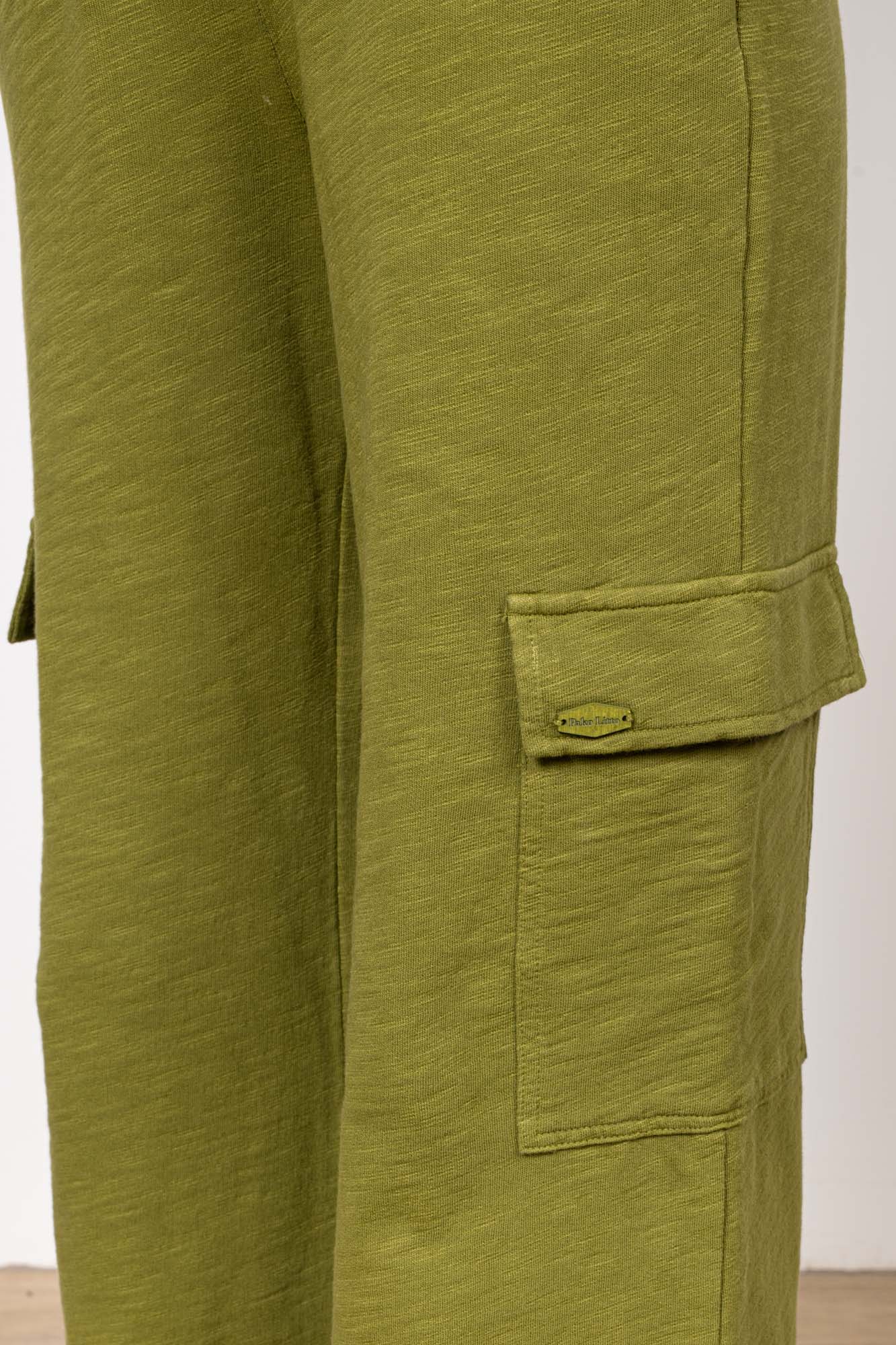 PANTALON CARGO ROMEO ORGANIC COTON GOLD OLIVE