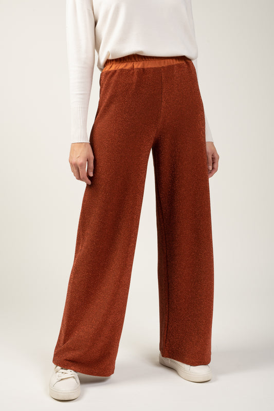 DIANE BRICK GLITTER TROUSERS