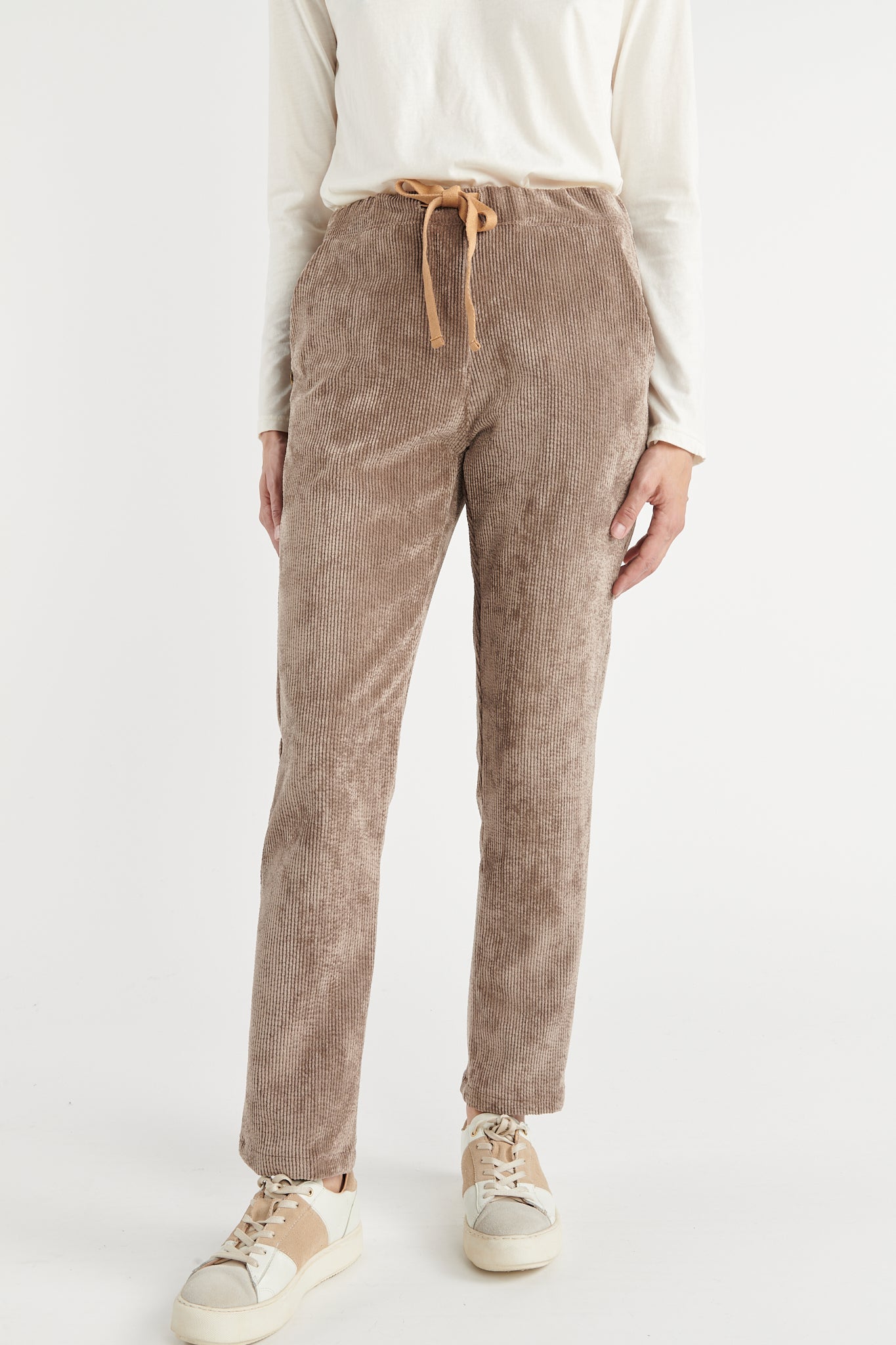 CHINO JOGGING VELOURS SCOTT TAUPE