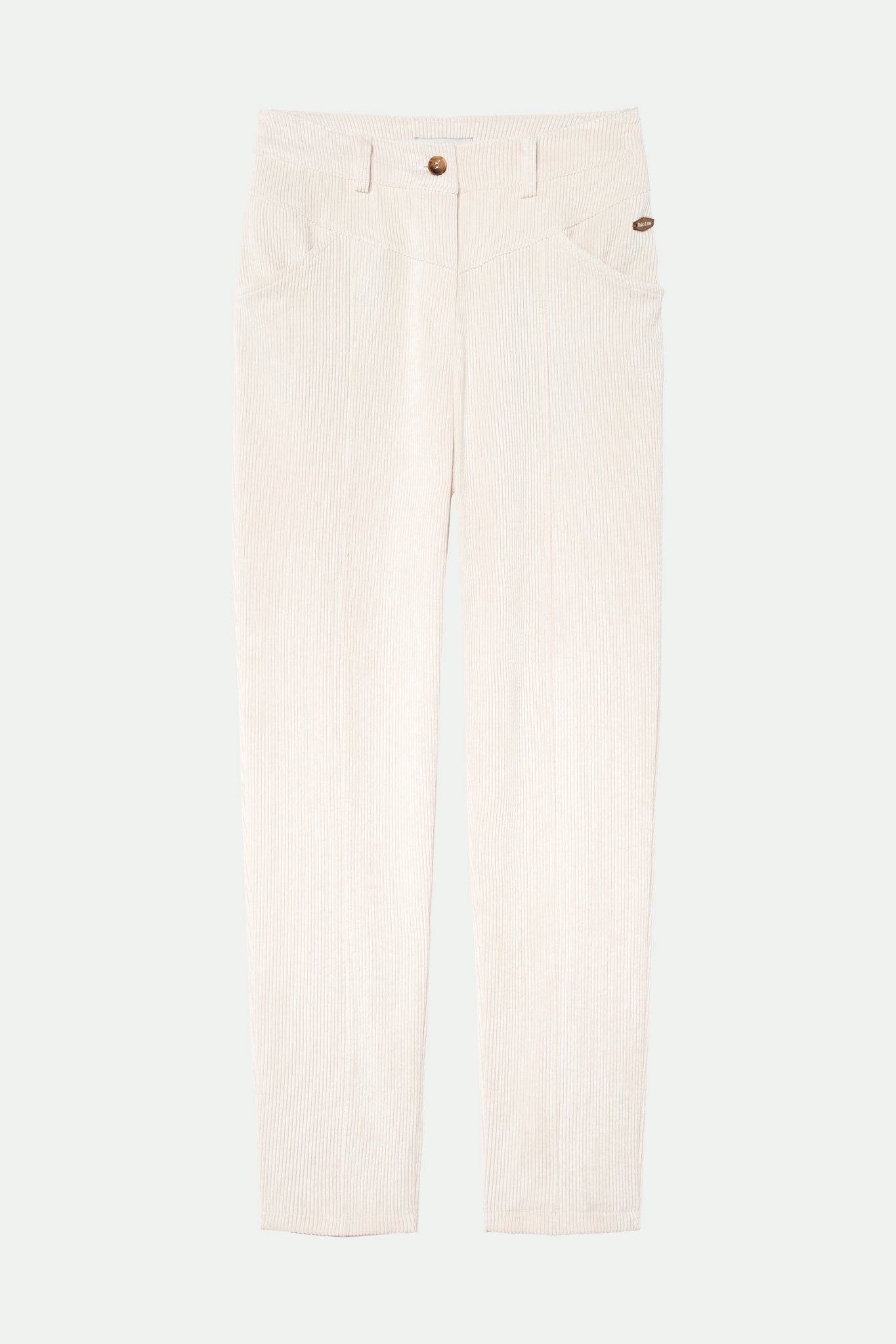 PANTALON VELOURS BRANDON NATUREL