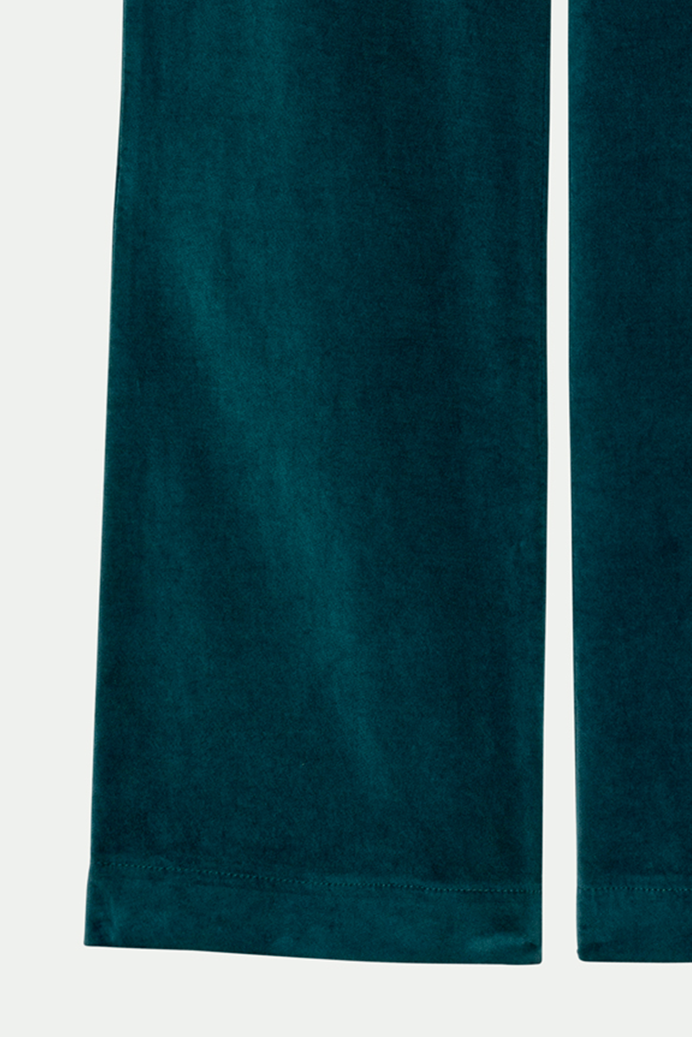 PANTALON 7/8ÈME VELOURS BYRON VERT FOREST