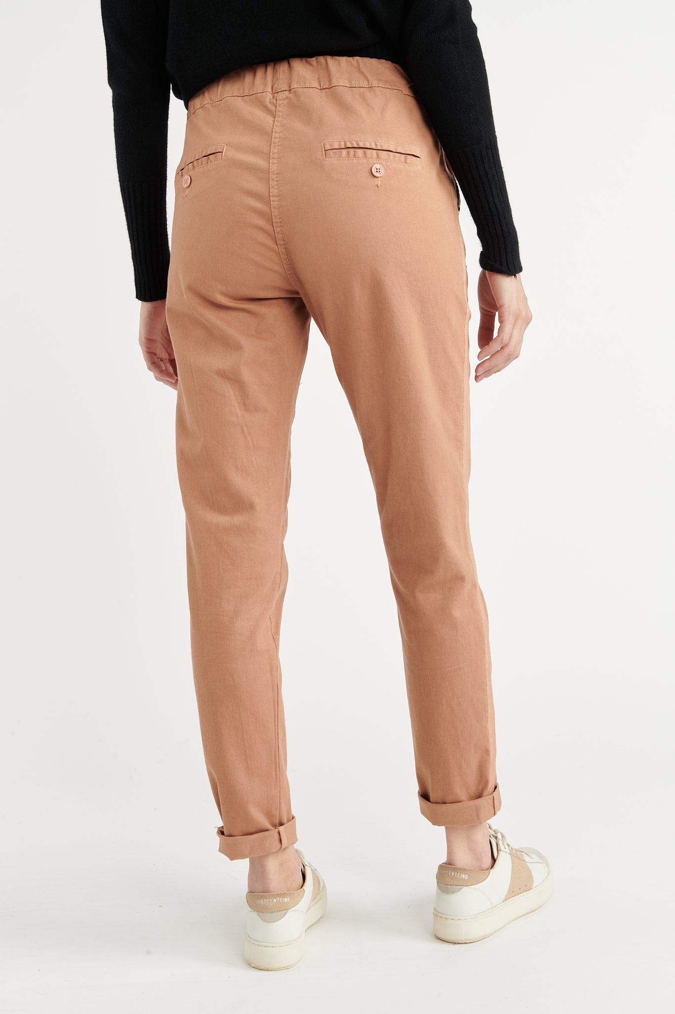 CHINO JOGGING VINCENT ROSE PLUME