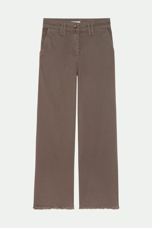 PANTALON 7/8ÈME BROOKLYN TAUPE