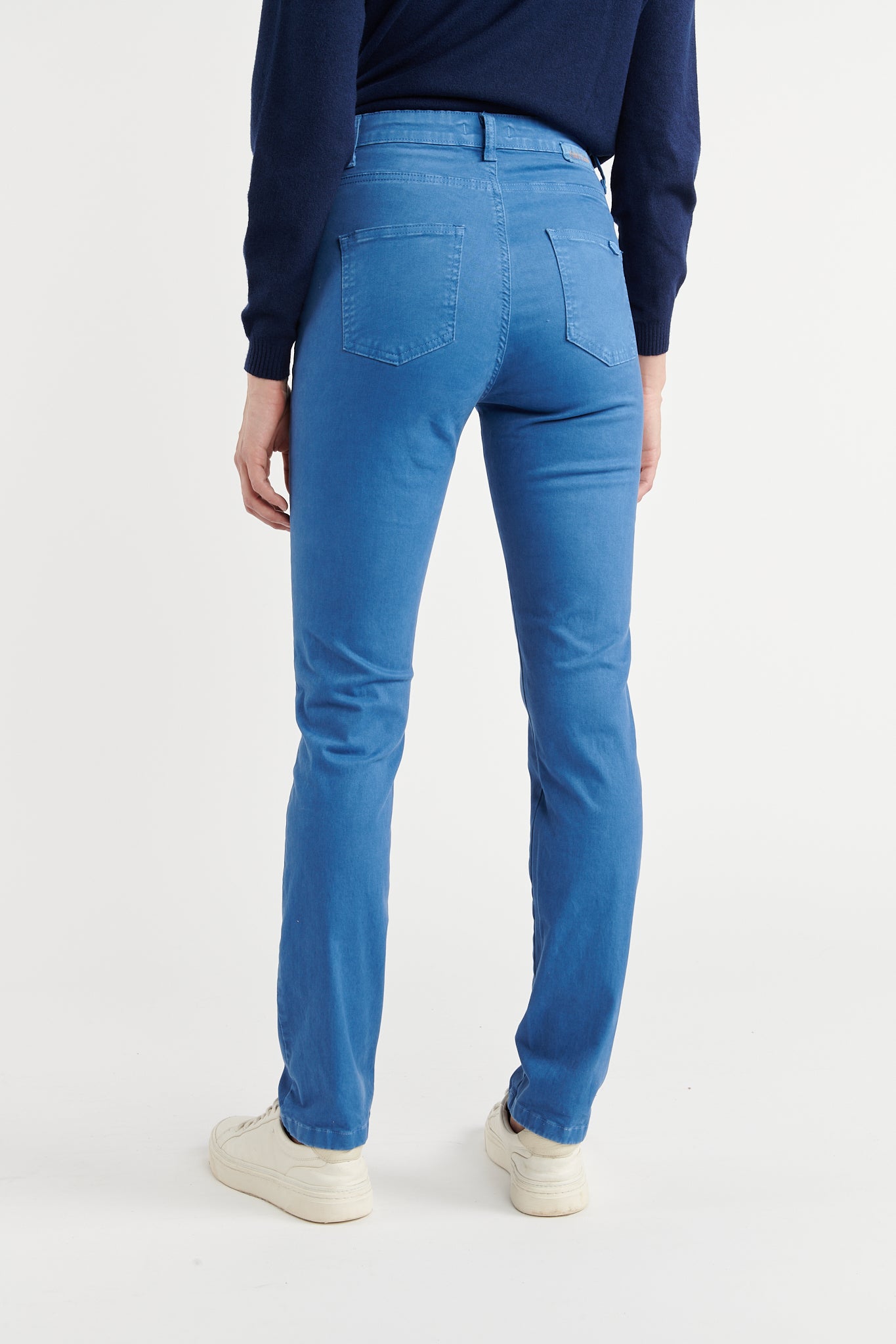 PANTALON 5 POCHES ADRIEN BLEU ACIER