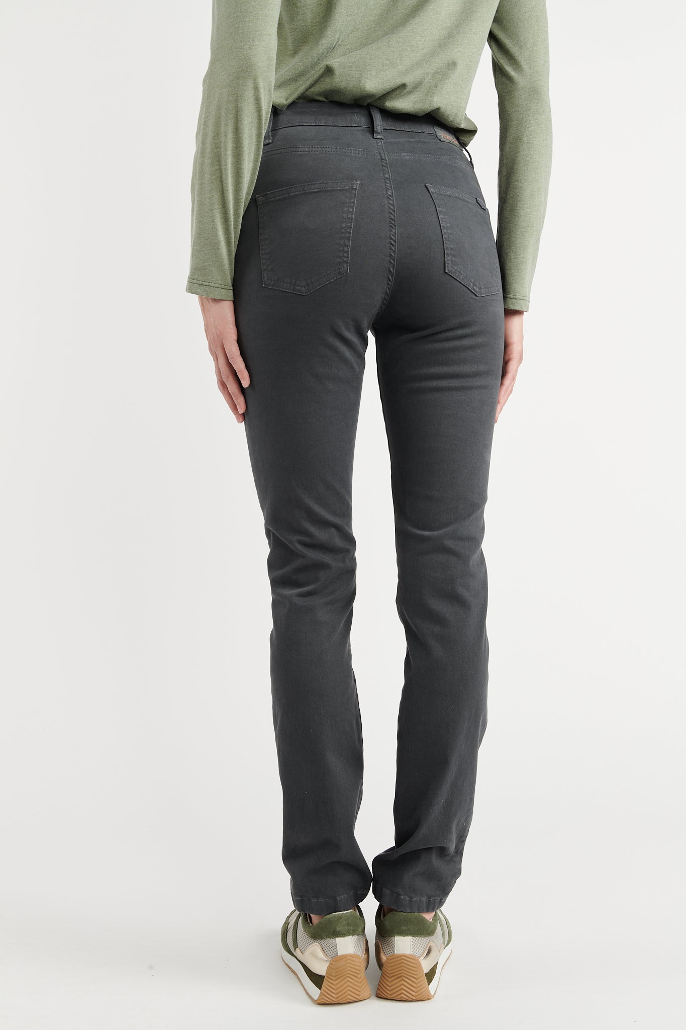 PANTALON 5 POCHES ADRIEN CARBONE