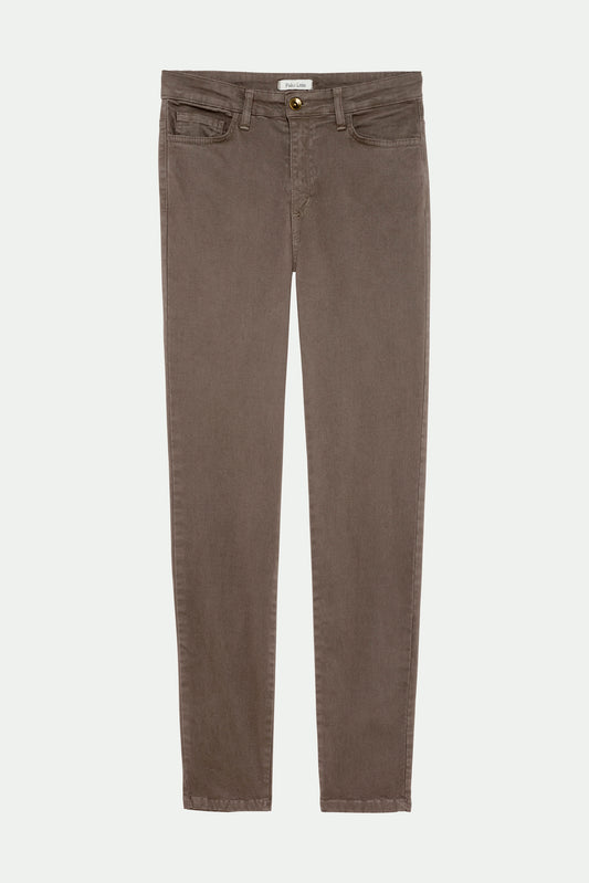 PANTALON 5 POCHES ADRIEN TAUPE